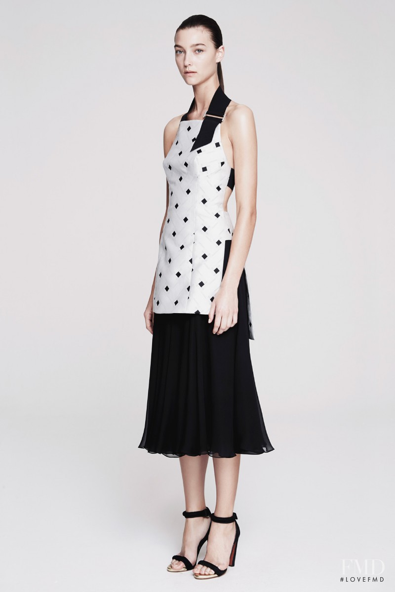 Stephanie Joy Field featured in  the Josh Goot lookbook for Resort 2015