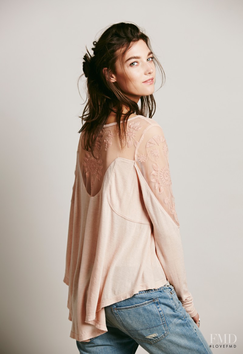 Stephanie Joy Field featured in  the Free People catalogue for Summer 2014