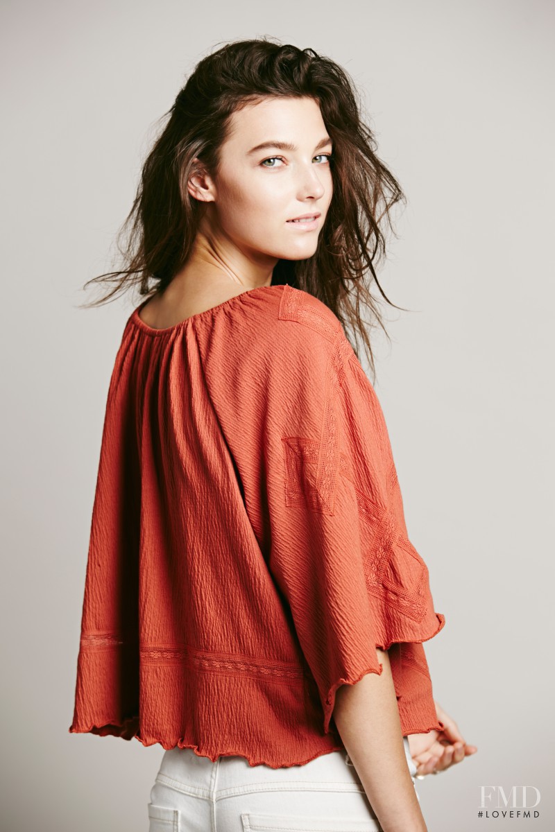 Stephanie Joy Field featured in  the Free People catalogue for Summer 2014