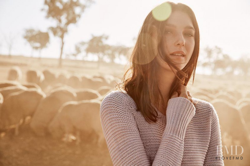 Stephanie Joy Field featured in  the Jeanswest advertisement for Spring/Summer 2016