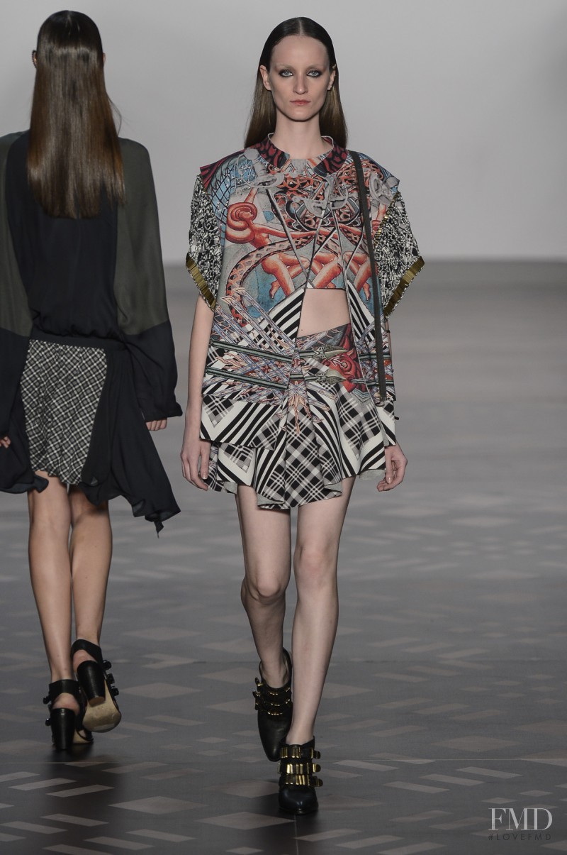 Marina Heiden featured in  the Espaï¿½o fashion show for Autumn/Winter 2013