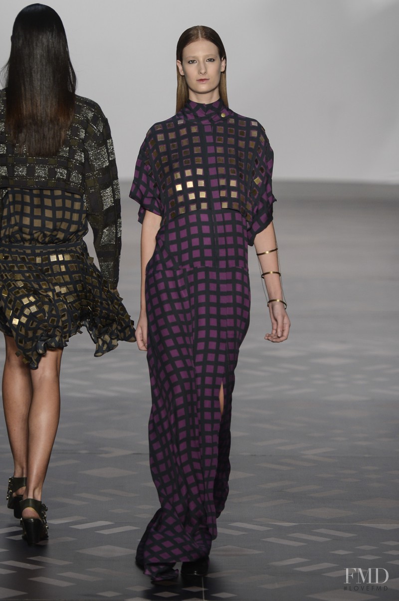 Patricia Muller featured in  the Espaï¿½o fashion show for Autumn/Winter 2013
