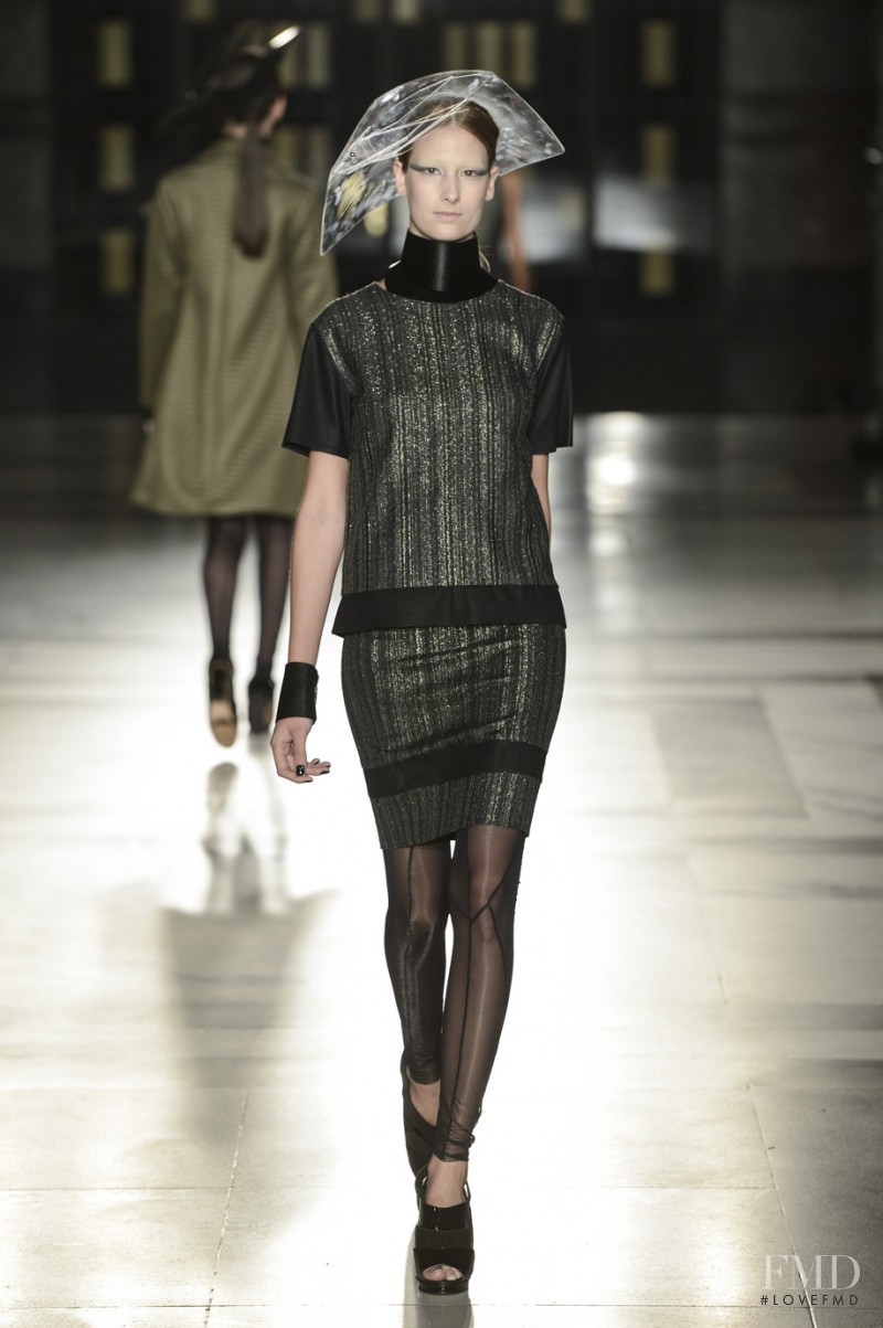 Patricia Muller featured in  the Jardin fashion show for Autumn/Winter 2013