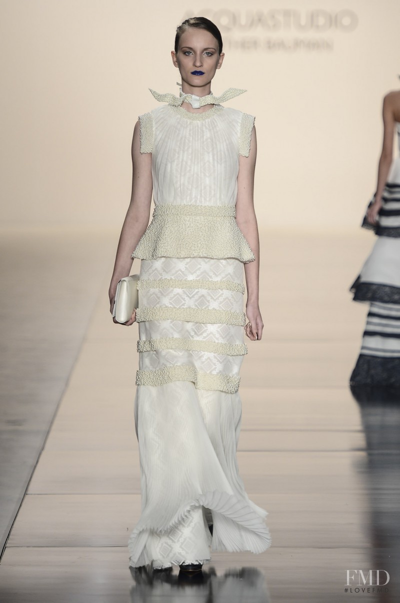 Marina Heiden featured in  the Acquastudio fashion show for Spring/Summer 2014