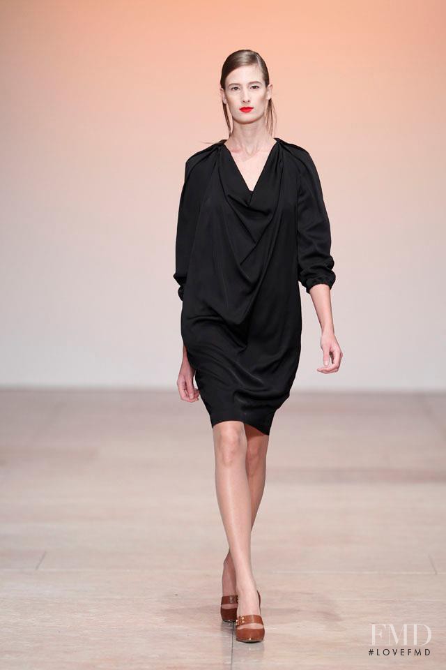 Patricia Muller featured in  the Nuno Baltazar fashion show for Autumn/Winter 2012