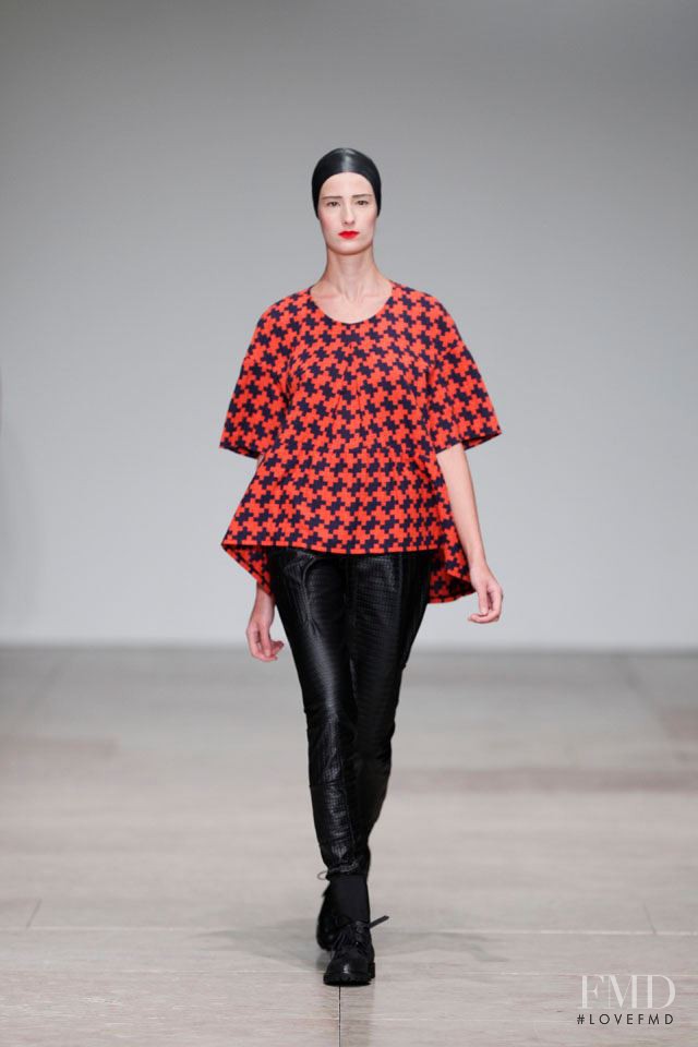 Patricia Muller featured in  the Alexandra Moura fashion show for Autumn/Winter 2012