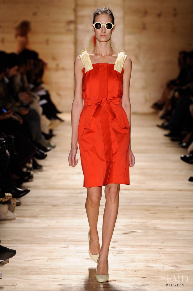 Patricia Muller featured in  the Alexandre Herchcovitch fashion show for Spring/Summer 2012