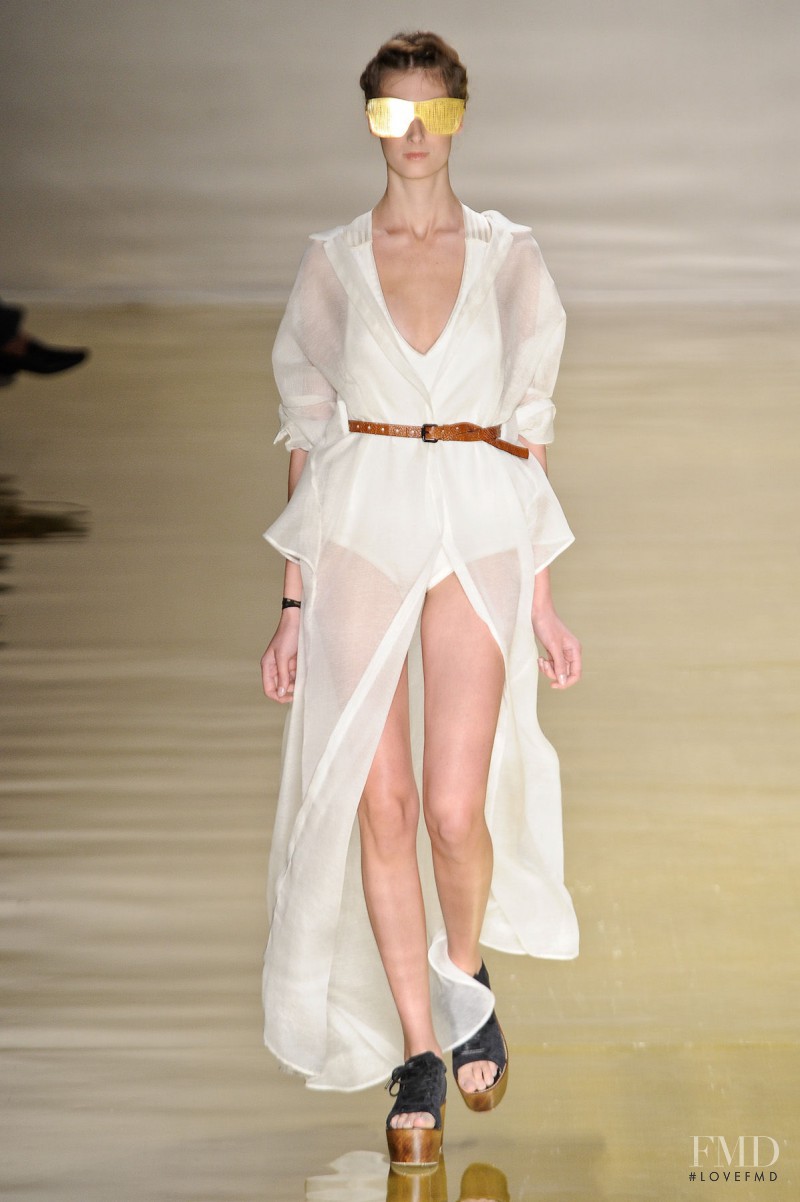 Patricia Muller featured in  the Osklen fashion show for Spring/Summer 2012