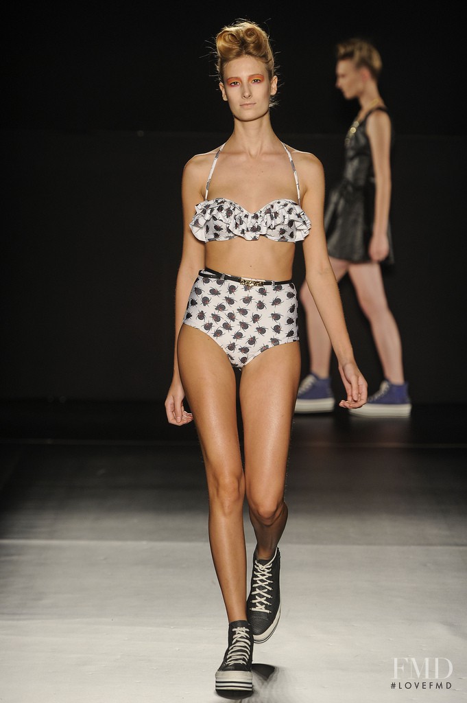 Patricia Muller featured in  the Danilo Costa fashion show for Spring/Summer 2014