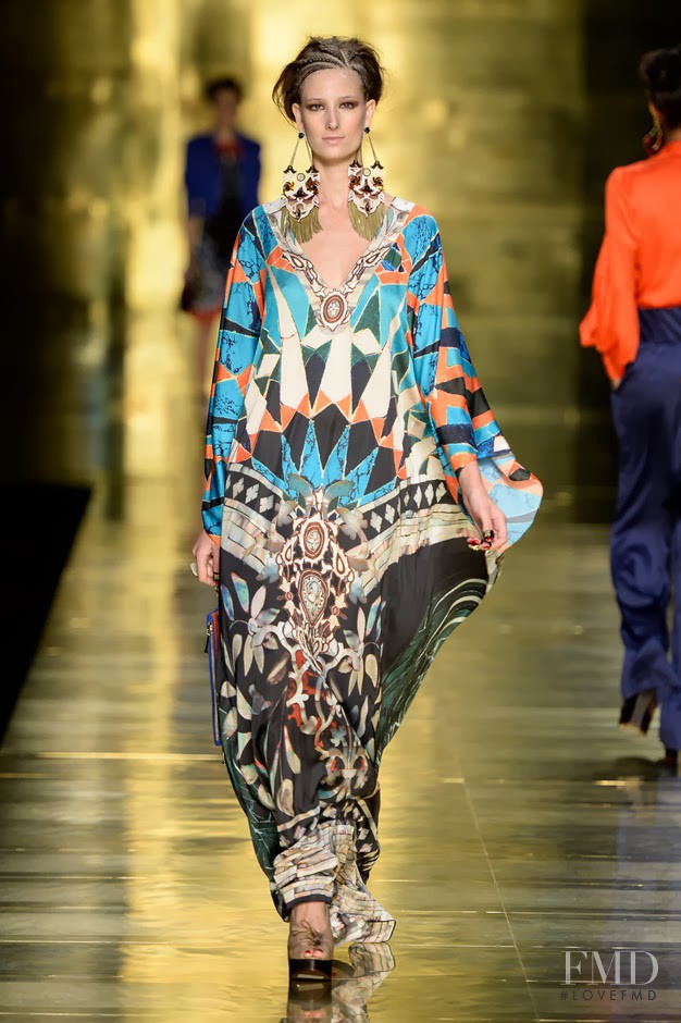 Patricia Muller featured in  the Victor Dzenk fashion show for Autumn/Winter 2014