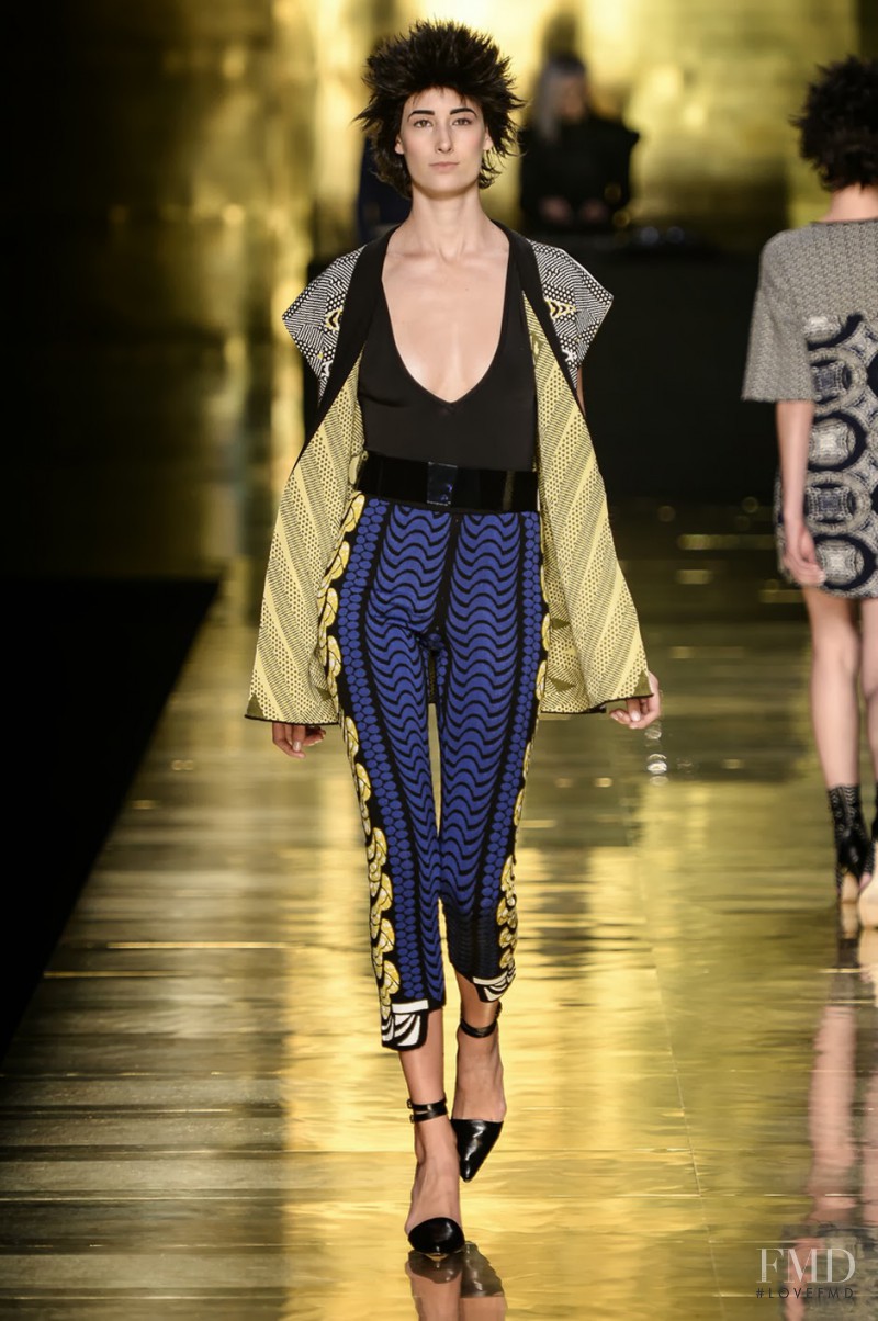 Patricia Muller featured in  the GIG fashion show for Autumn/Winter 2014