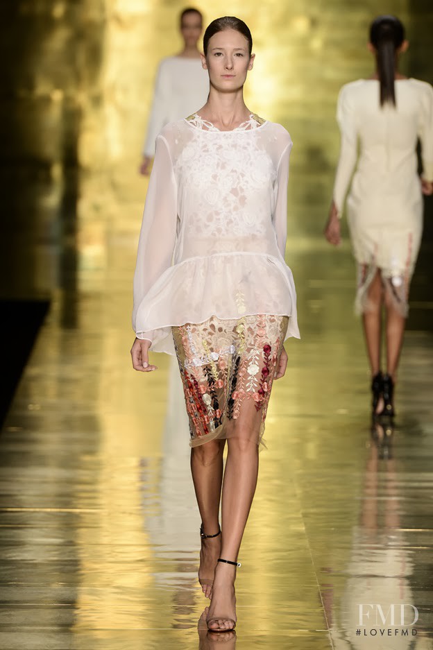 Patricia Muller featured in  the Llas fashion show for Autumn/Winter 2014