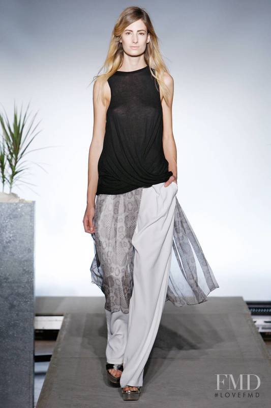 Patricia Muller featured in  the Nomia fashion show for Spring/Summer 2013