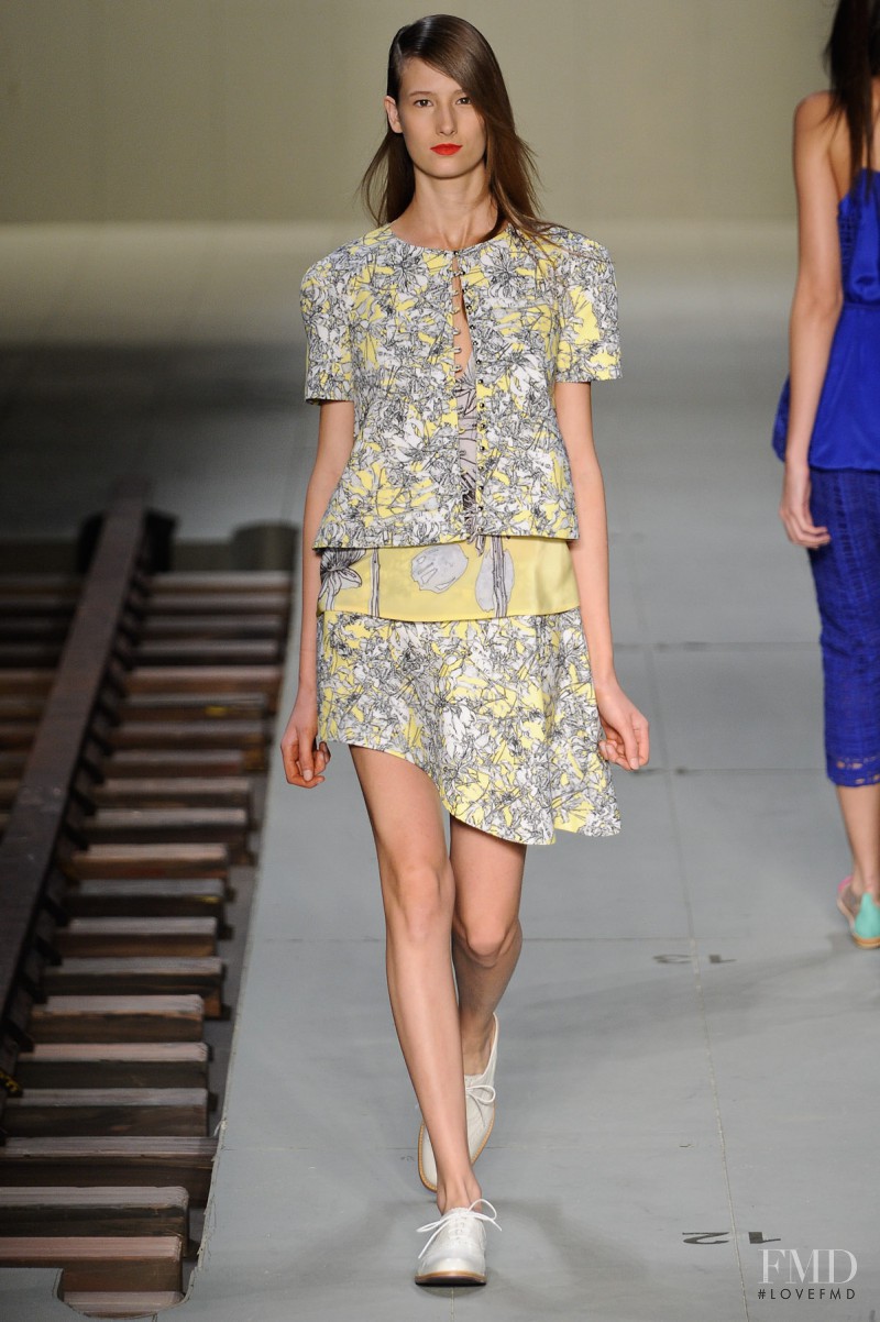Patricia Muller featured in  the Maria Bonita Extra fashion show for Spring/Summer 2012