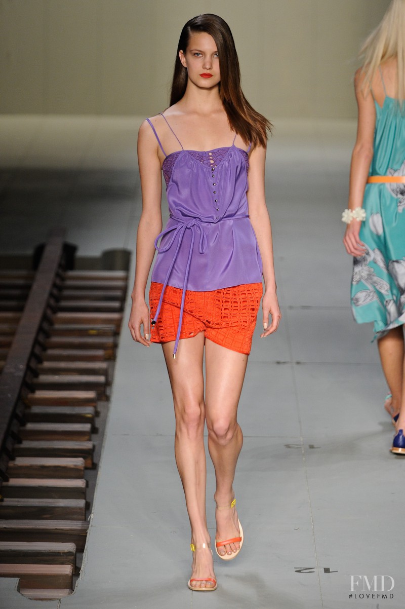 Nadine Ponce featured in  the Maria Bonita Extra fashion show for Spring/Summer 2012