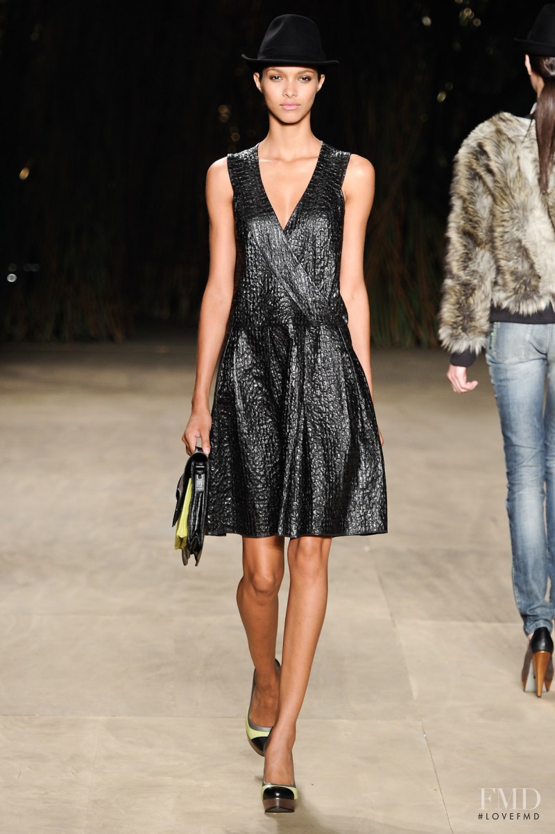 Lais Ribeiro featured in  the Ellus 2nd Floor fashion show for Autumn/Winter 2012