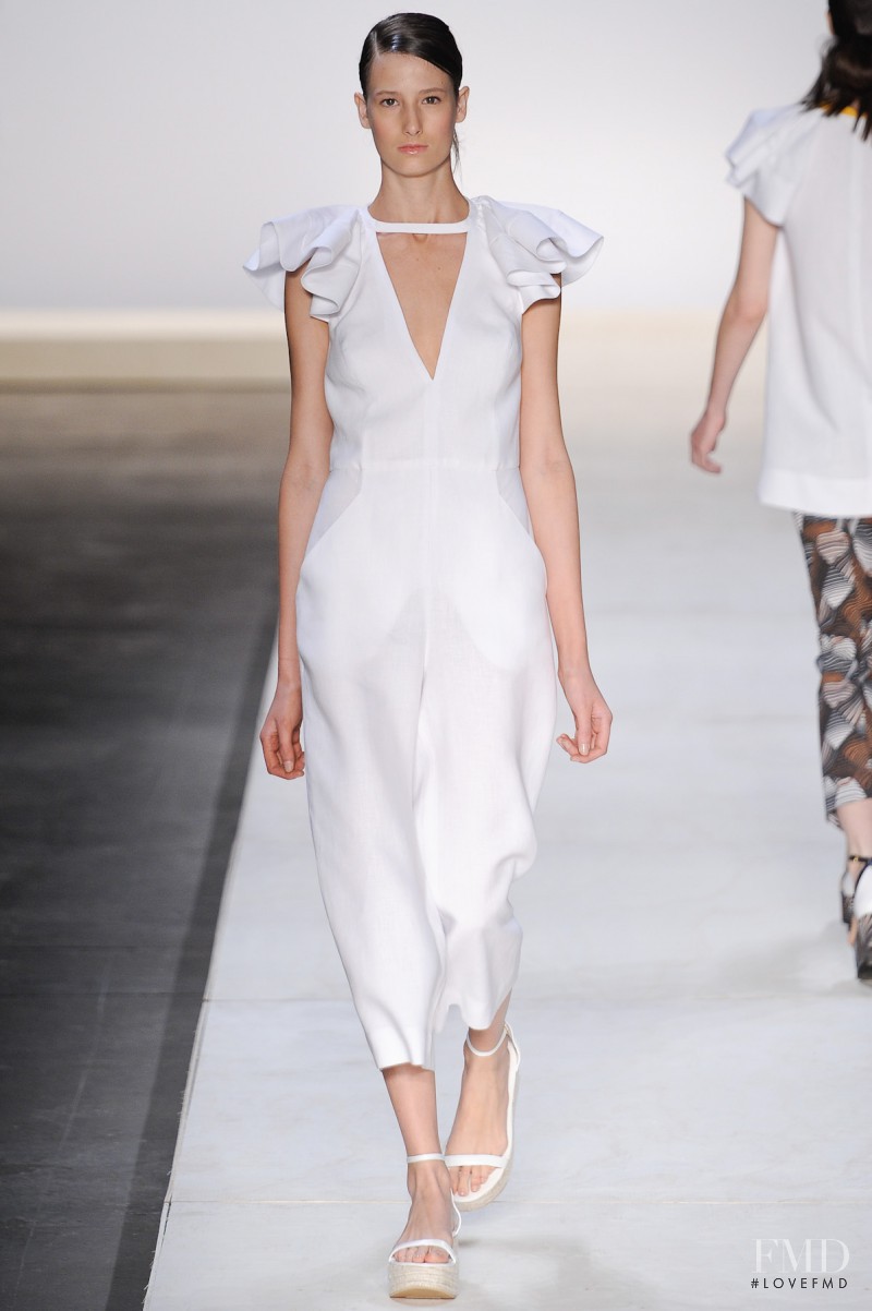 Patricia Muller featured in  the Andrea Marques fashion show for Spring/Summer 2012