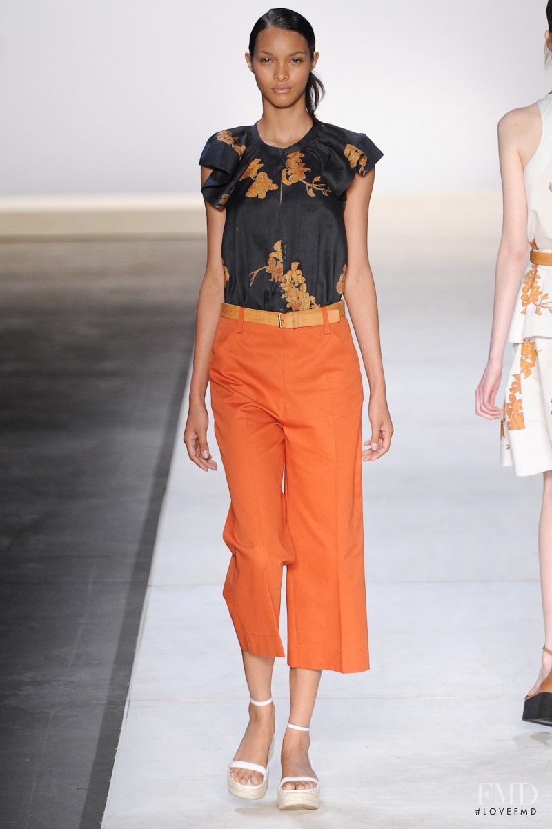 Lais Ribeiro featured in  the Andrea Marques fashion show for Spring/Summer 2012