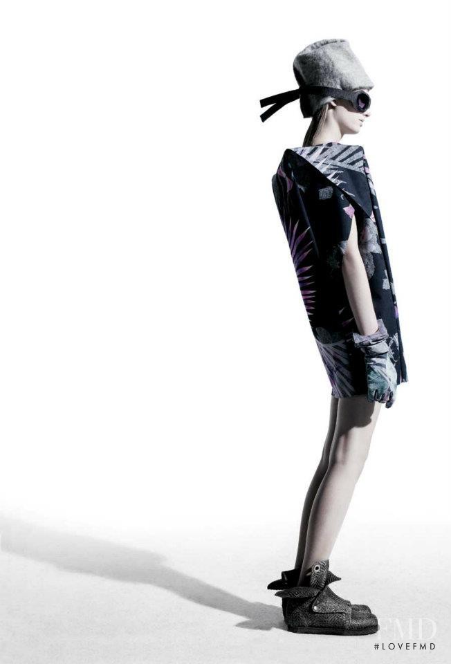 Patricia Muller featured in  the Osklen advertisement for Autumn/Winter 2010