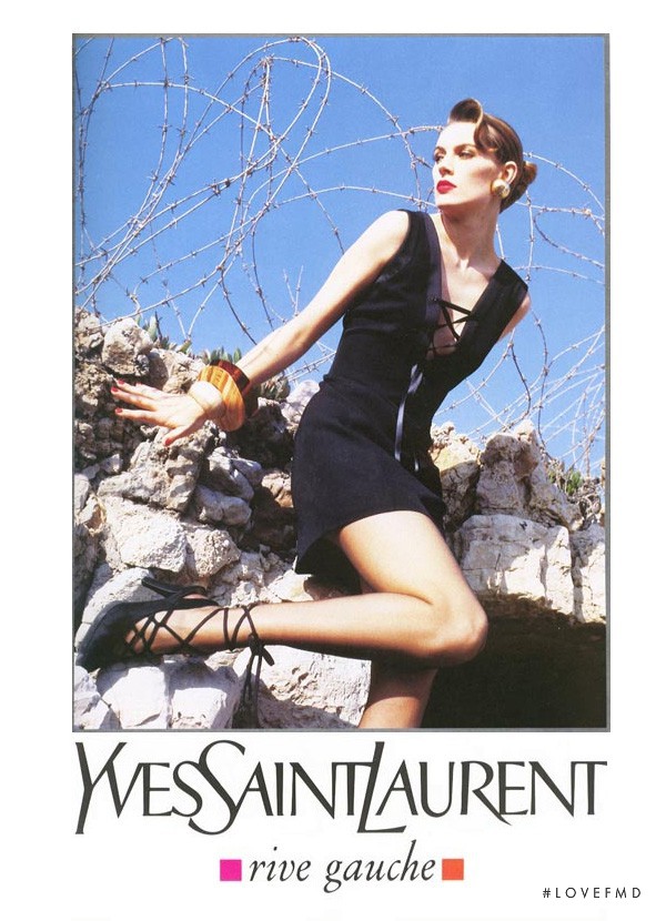 Saint Laurent advertisement for Spring/Summer 1992