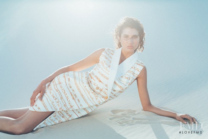 Roberta Pecoraro featured in  the Aje advertisement for Summer 2014