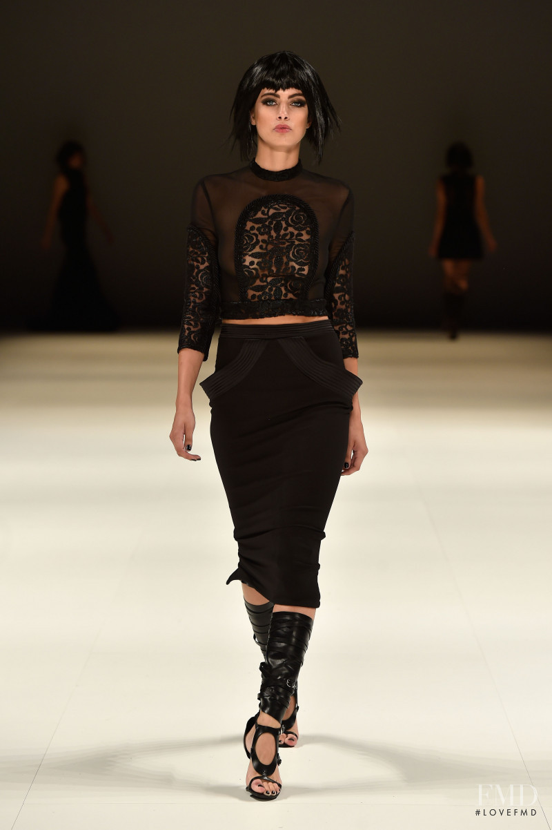 Charlie Robertson featured in  the Zhivago fashion show for Spring/Summer 2015