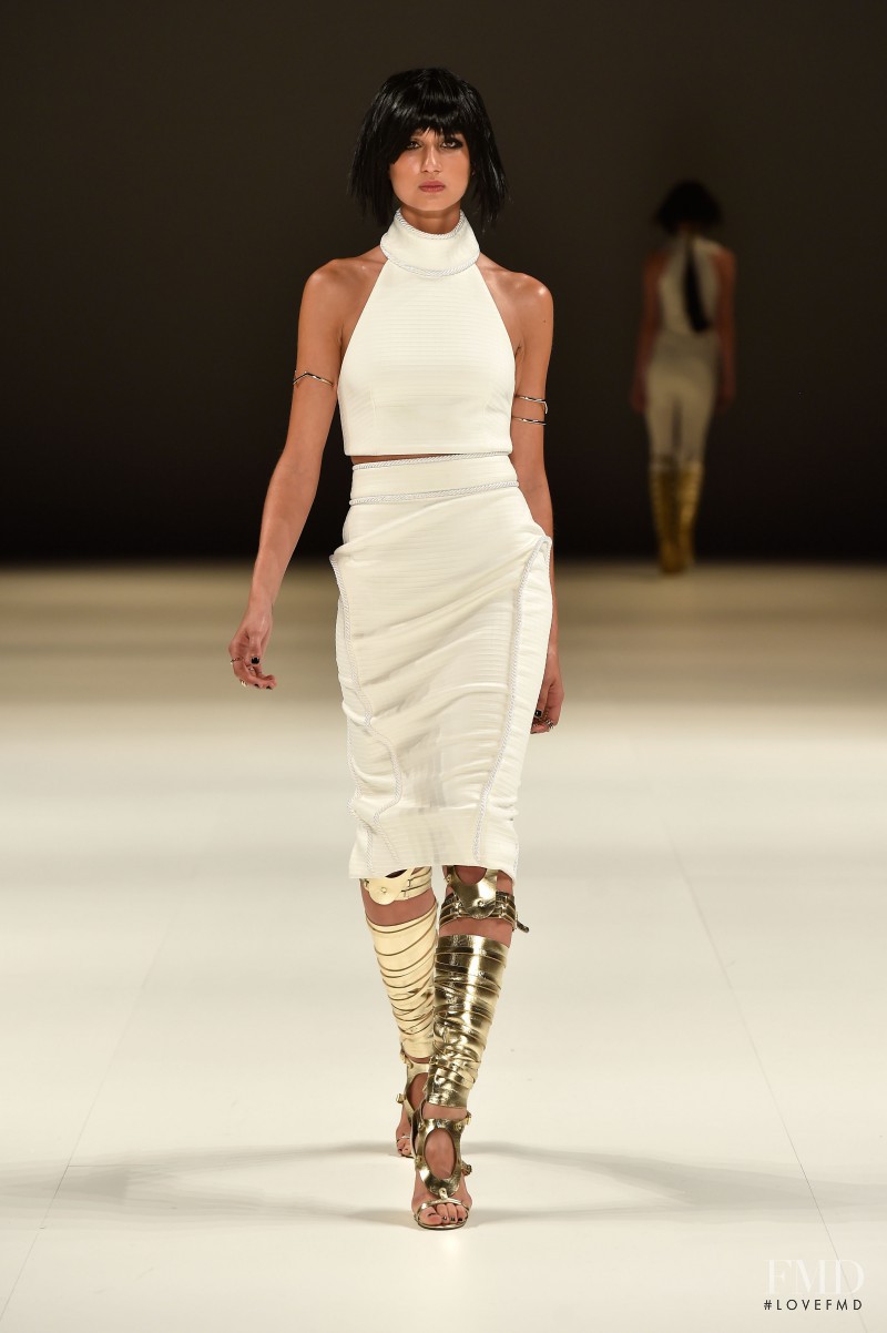 Roberta Pecoraro featured in  the Zhivago fashion show for Spring/Summer 2015