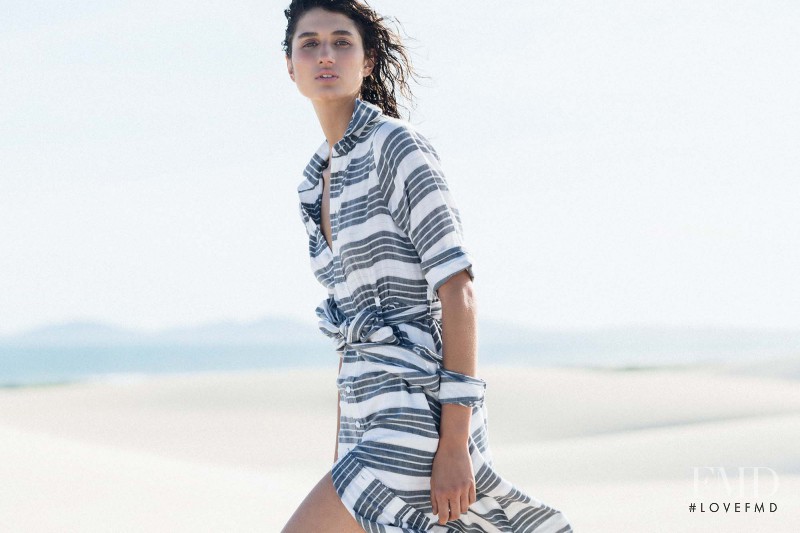 Roberta Pecoraro featured in  the Aje advertisement for Summer 2015