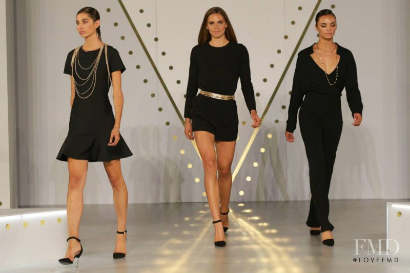 Roberta Pecoraro featured in  the KOOKAI fashion show for Autumn/Winter 2015