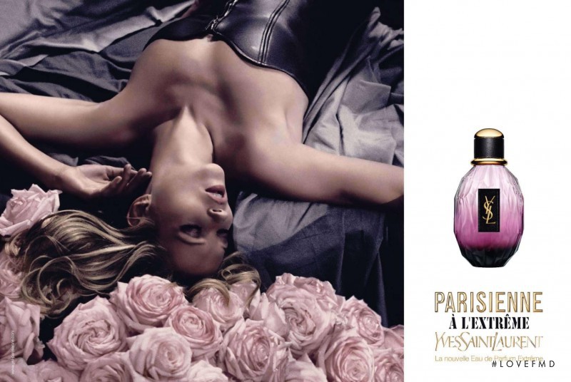 Kate Moss featured in  the YSL Fragrance YSL Parisienne Fragrance advertisement for Spring/Summer 2011
