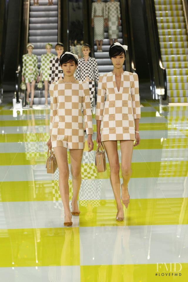 Ji Hye Park featured in  the Louis Vuitton fashion show for Spring/Summer 2013