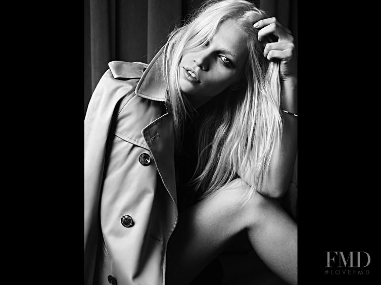 Aline Weber featured in  the Saint Laurent advertisement for Pre-Fall 2013