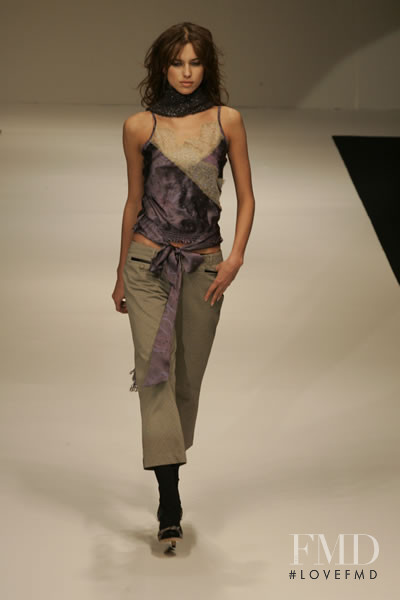 Irina Shayk featured in  the Kristina Ti fashion show for Autumn/Winter 2005