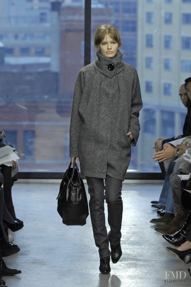 Yulia Vasiltsova featured in  the Yigal Azrouel fashion show for Autumn/Winter 2007