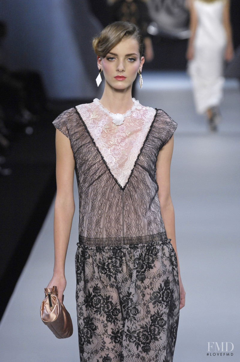 Denisa Dvorakova featured in  the Viktor & Rolf fashion show for Spring/Summer 2008