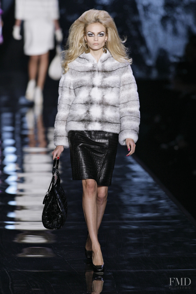 Natasha Poly featured in  the Christian Dior fashion show for Autumn/Winter 2008