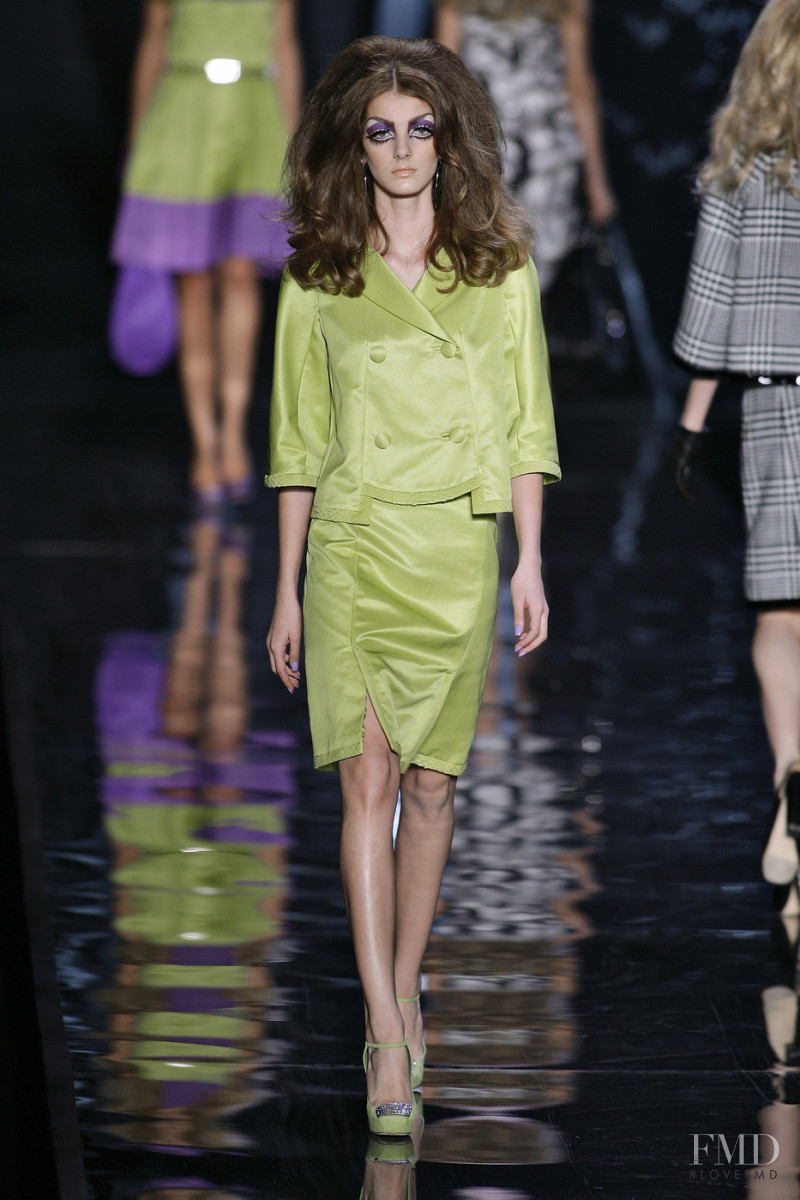 Denisa Dvorakova featured in  the Christian Dior fashion show for Autumn/Winter 2008