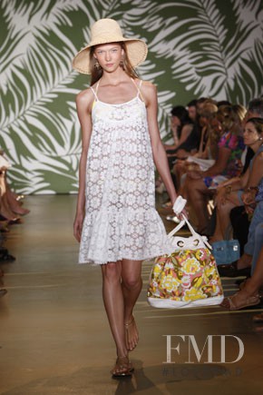 Karlie Kloss featured in  the Milly fashion show for Resort 2009