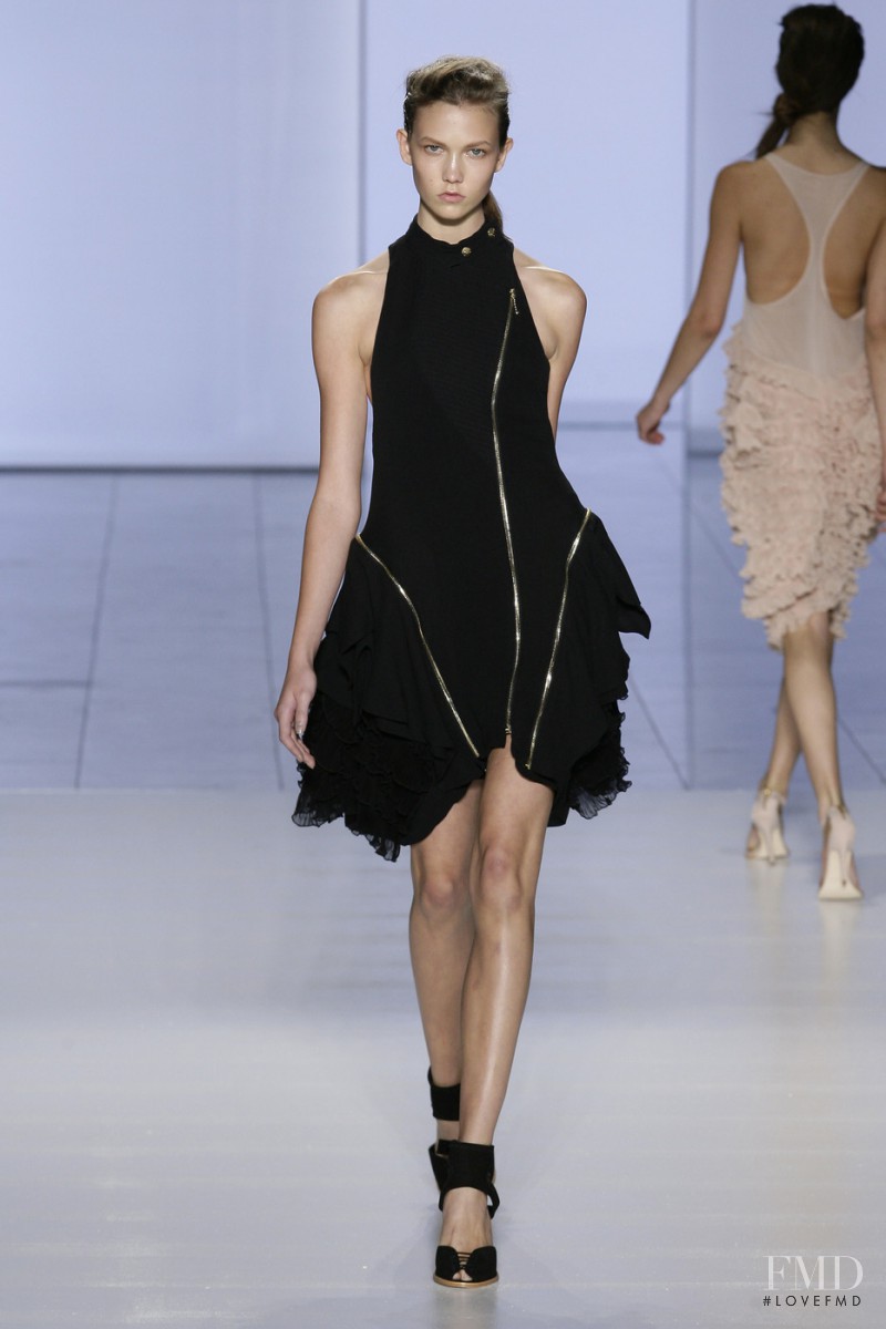 Karlie Kloss featured in  the Preen by Thornton Bregazzi fashion show for Spring/Summer 2009