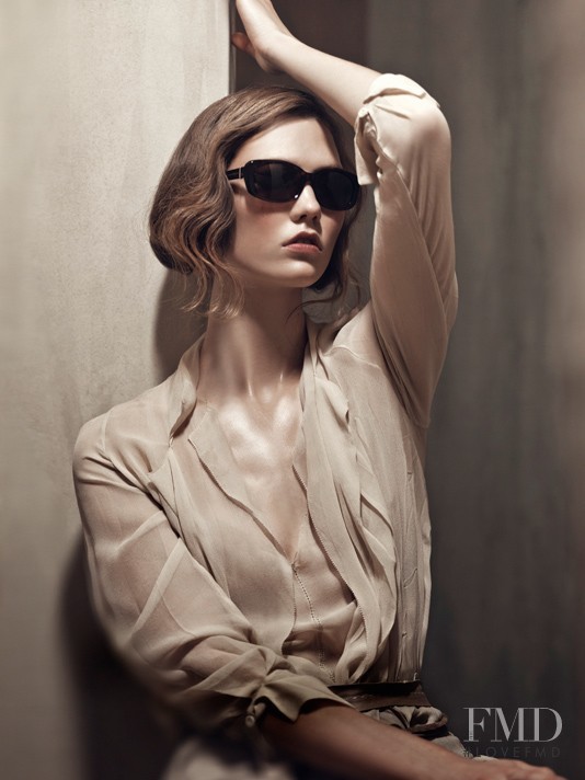 Karlie Kloss featured in  the Donna Karan New York advertisement for Spring/Summer 2011