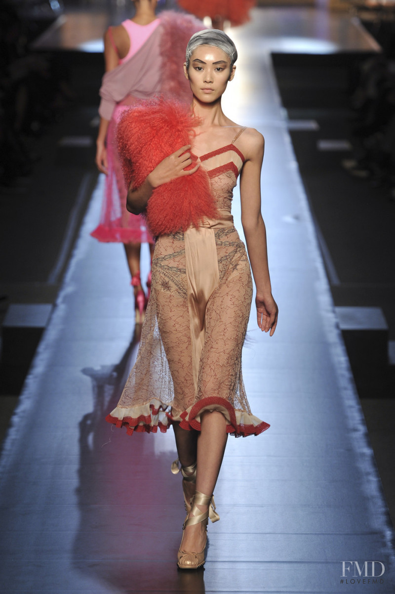 Liu Wen featured in  the Jean-Paul Gaultier fashion show for Spring/Summer 2009