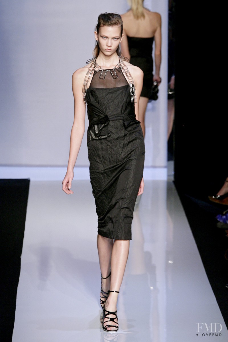 Karlie Kloss featured in  the Costume National fashion show for Spring/Summer 2009