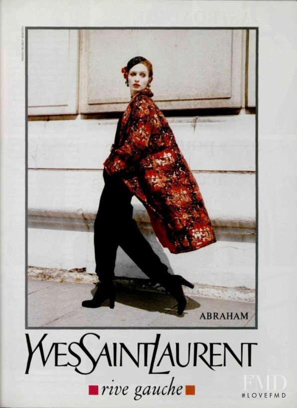 Saint Laurent advertisement for Autumn/Winter 1993