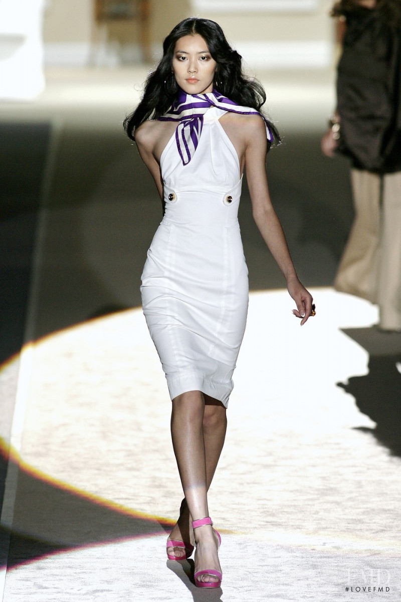 Liu Wen featured in  the DSquared2 fashion show for Spring/Summer 2009