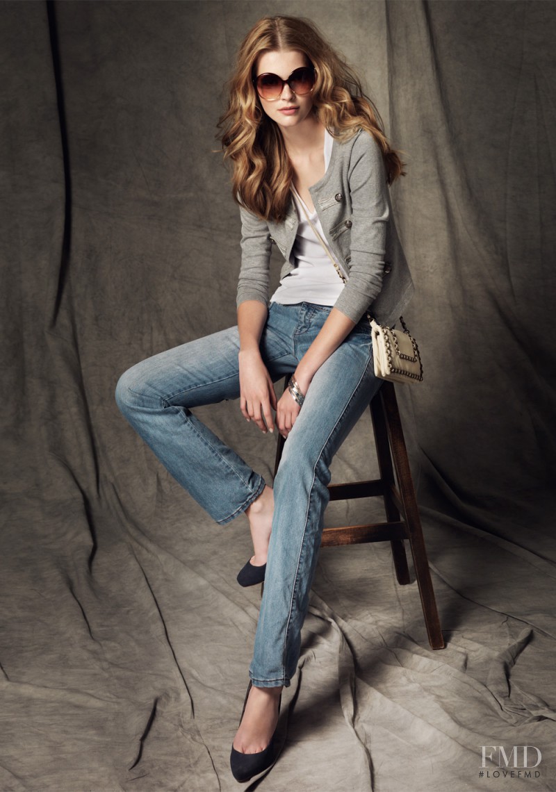 Michaela Hlavackova featured in  the Blanco Denim advertisement for Autumn/Winter 2010