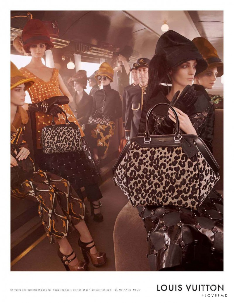 Hedvig Palm featured in  the Louis Vuitton advertisement for Autumn/Winter 2012