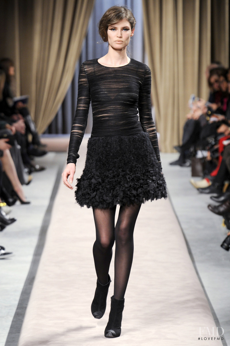 Bianca Balti featured in  the Giambattista Valli fashion show for Autumn/Winter 2010