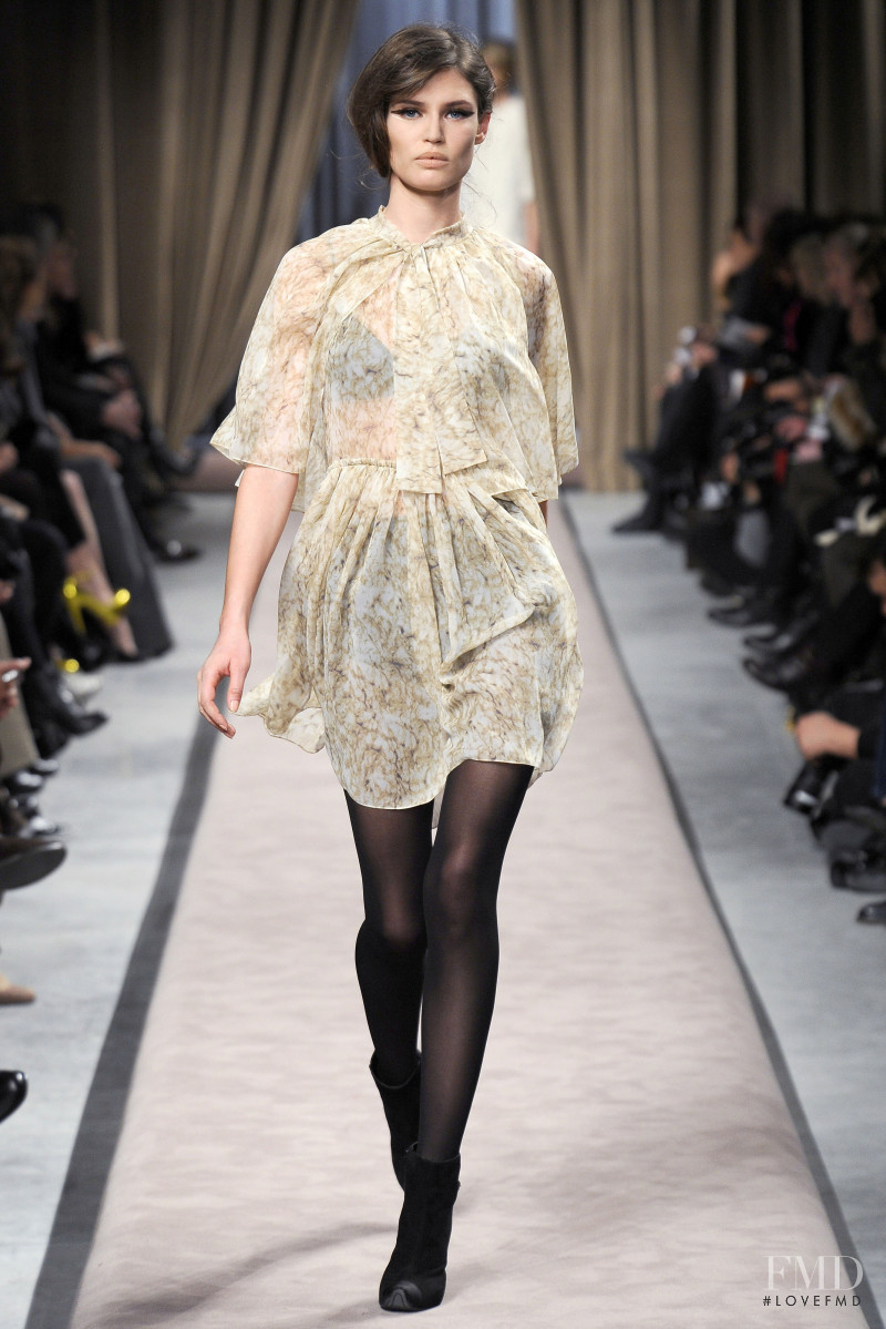 Bianca Balti featured in  the Giambattista Valli fashion show for Autumn/Winter 2010