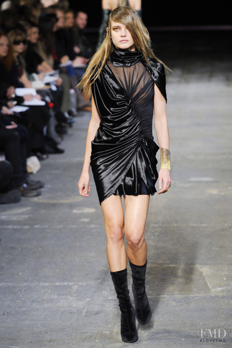 Natalia Vodianova featured in  the Alexander Wang fashion show for Autumn/Winter 2010