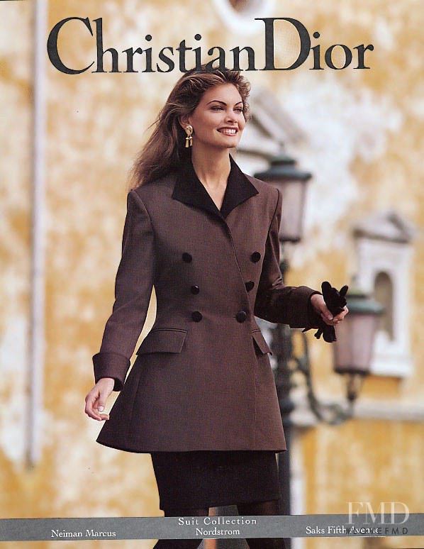 Gretha Cavazzoni featured in  the Christian Dior advertisement for Autumn/Winter 1993